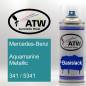 Preview: Mercedes-Benz, Aquamarine Metallic, 341 / 5341: 400ml Sprühdose, von ATW Autoteile West.